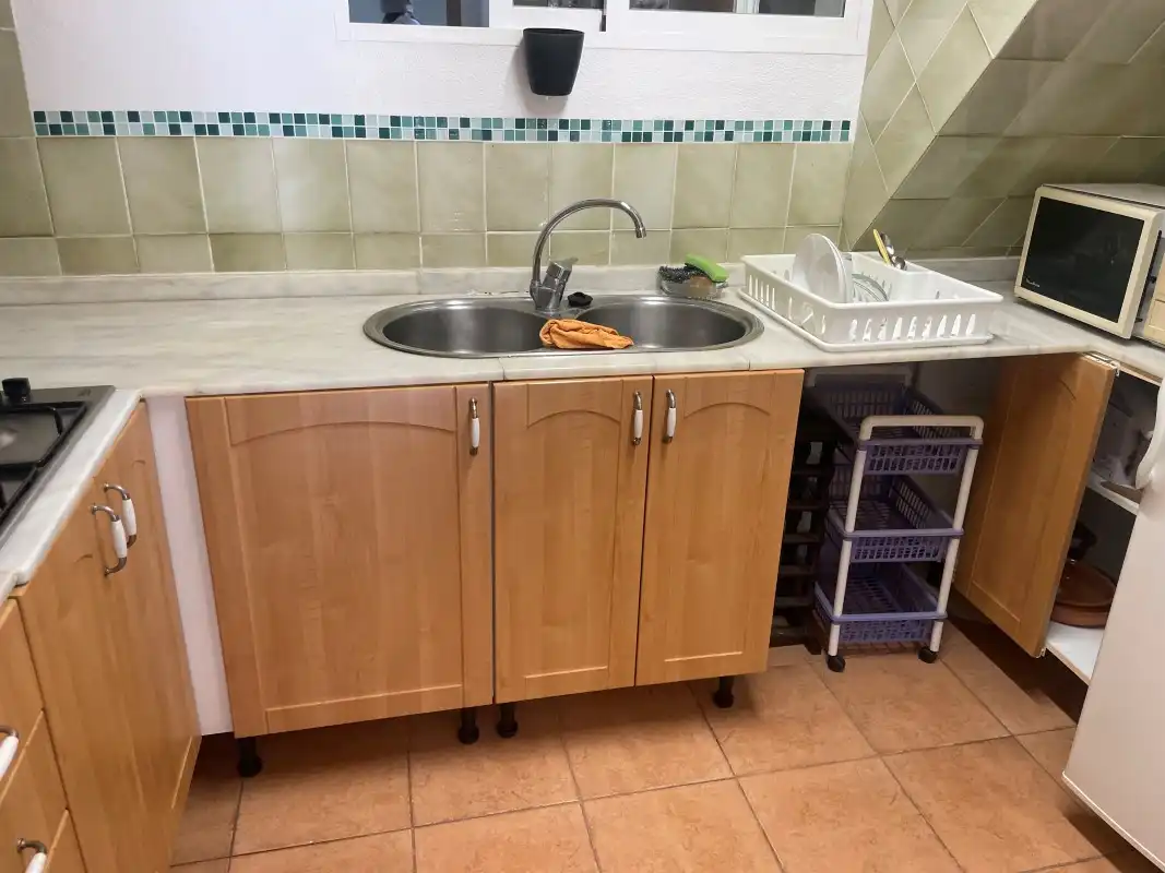 Cocina de Casa adosada en venta en Barx con Jardín privado y Amueblado