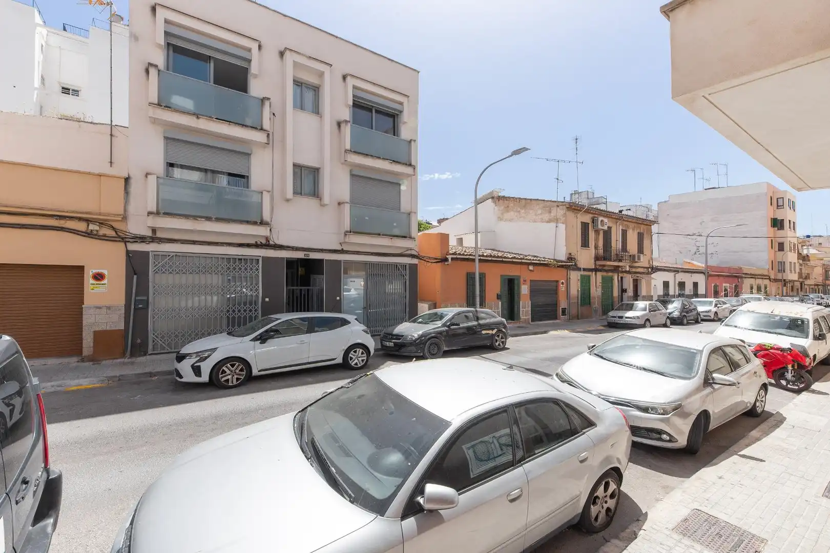 Vista exterior de Planta baja en venta en  Palma de Mallorca con Aire acondicionado, Terraza y Trastero