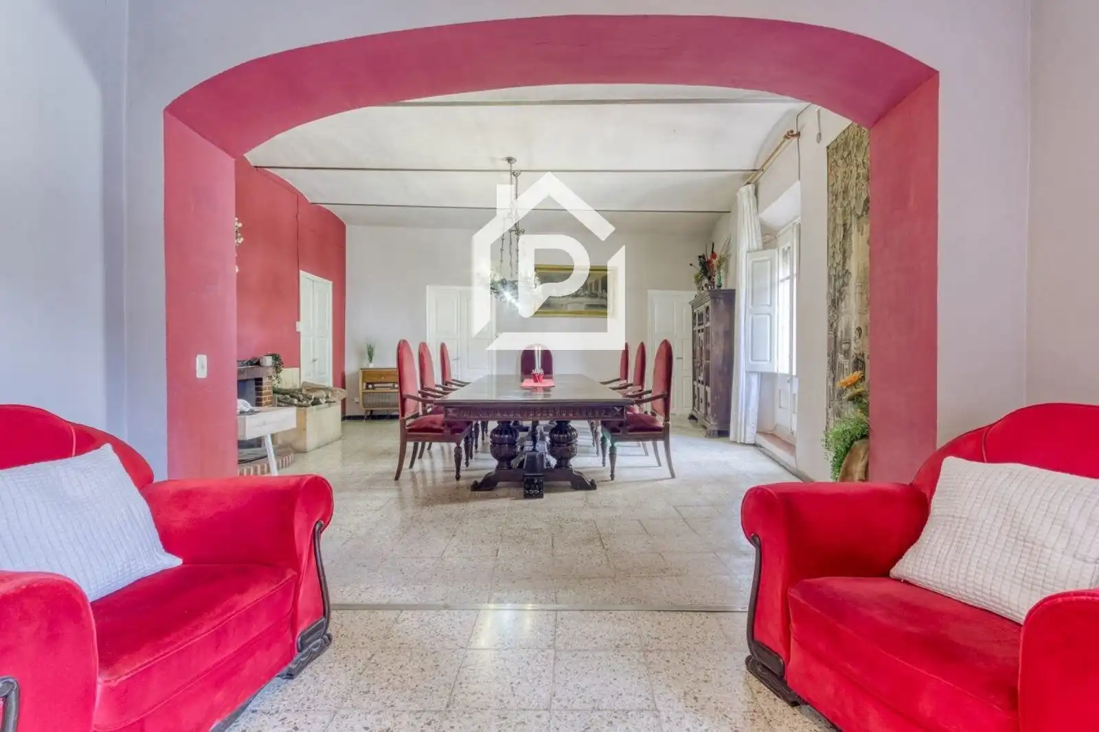 Dining room of Houses for sale in Riumors, Girona