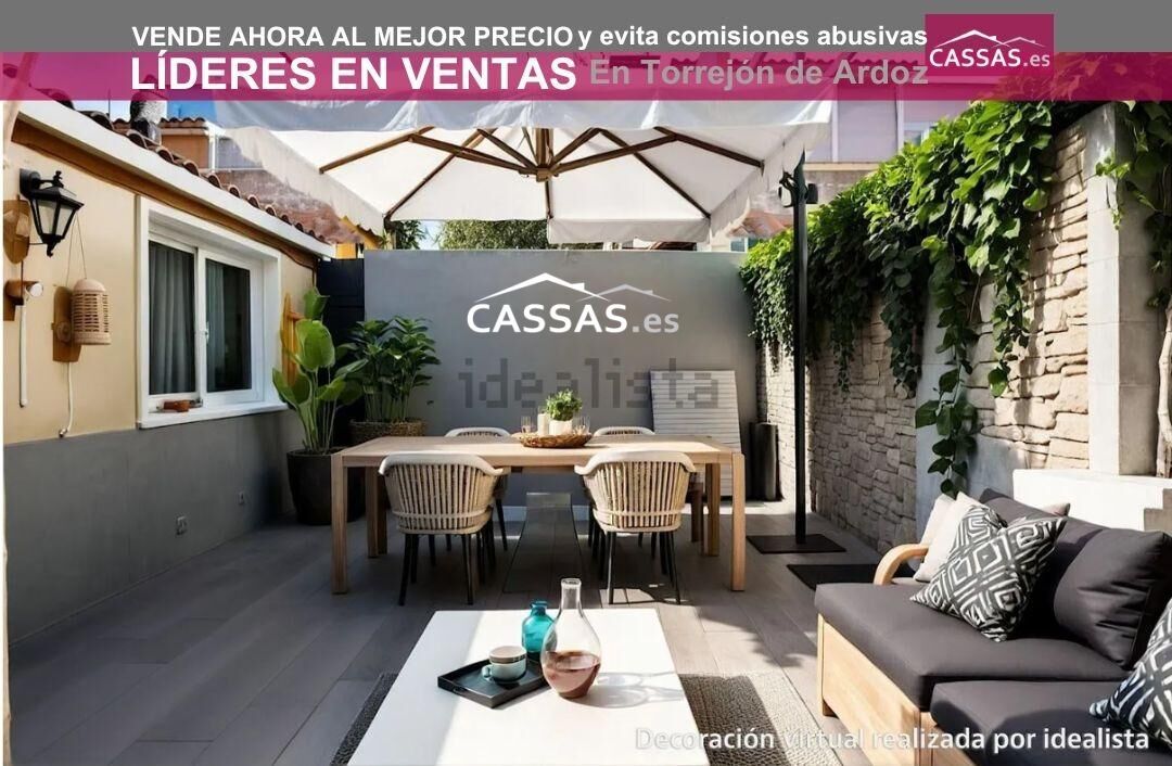 Terrace of House or chalet for sale in Torrejón de Ardoz  with Air Conditioner, Heating and Private garden