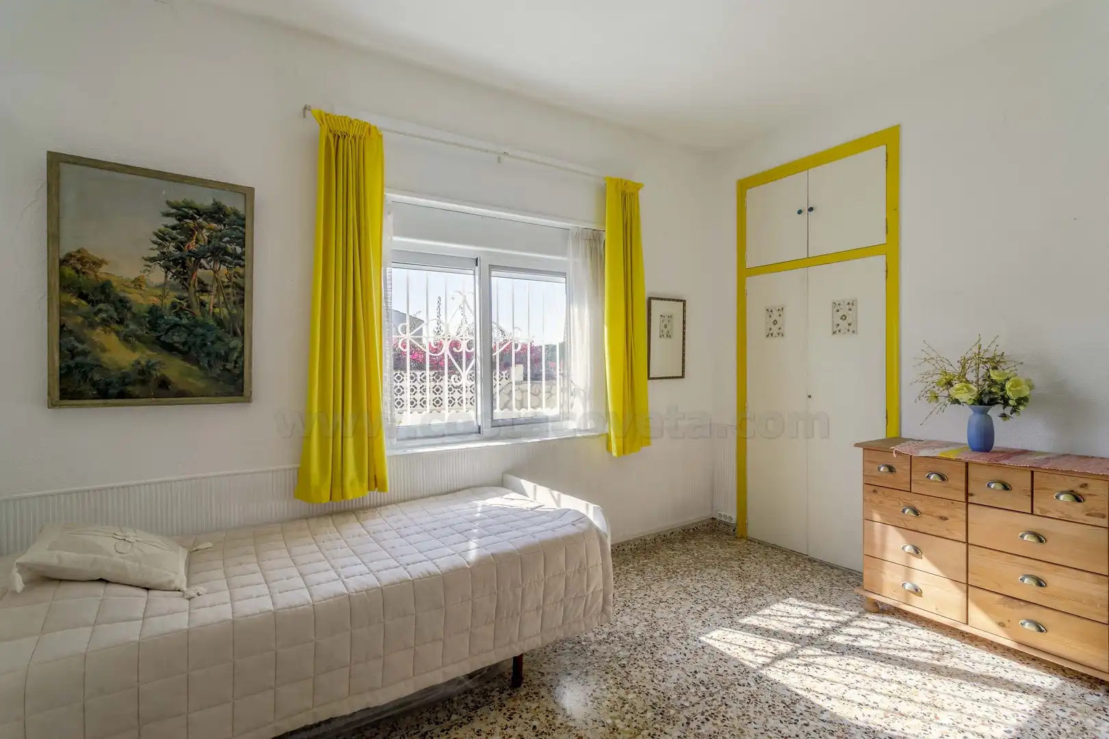 Schlafzimmer von Haus oder Chalet zum Verkauf in El Campello mit Klimaanlage, Privatgarten und Terrasse