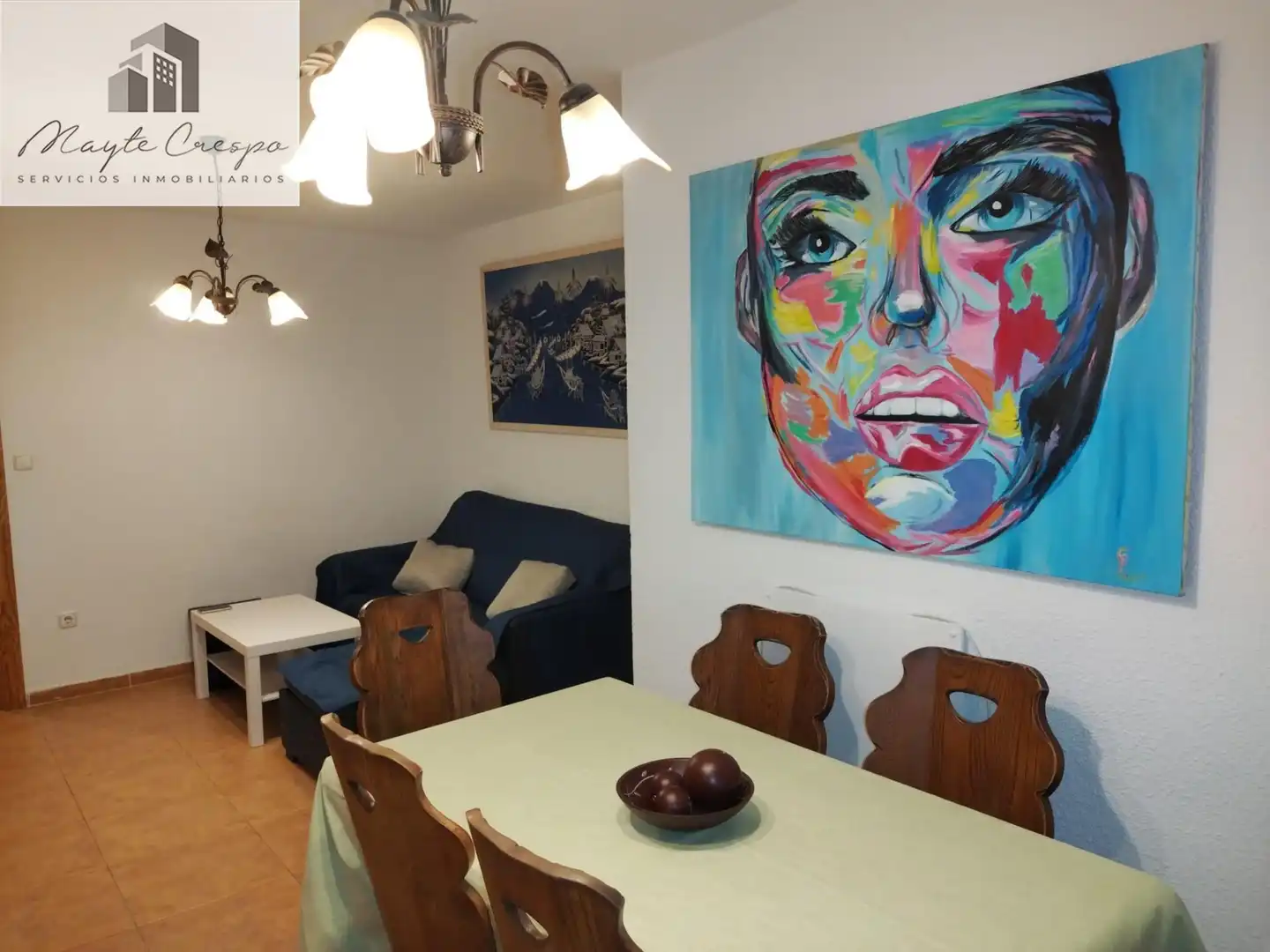 Dining room of Flat for rent in Granada  with Furnished and Balcony