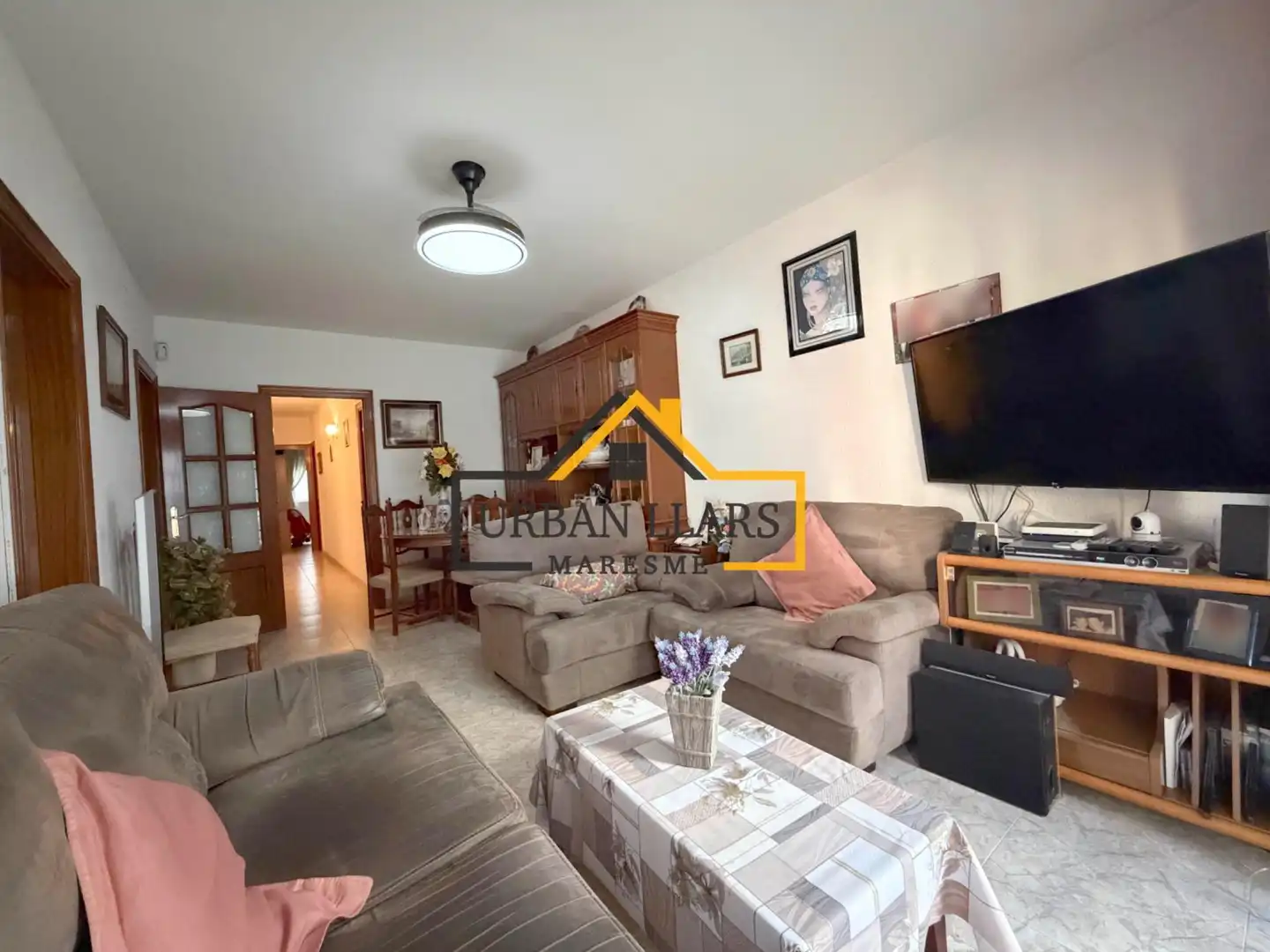 Sala de estar de Piso en venta en Premià de Mar con Calefacción y Balcón