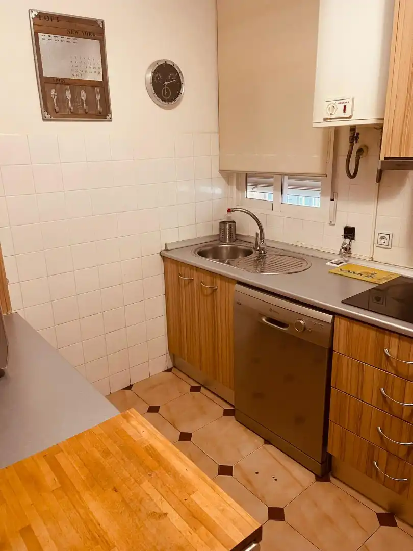 Cocina de Piso de alquiler en Granada con Aire acondicionado, Calefacción y Parquet
