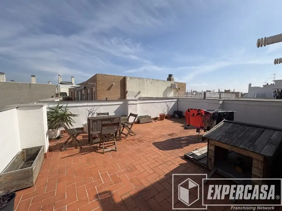 Terrace of Attic for sale in Castellón de la Plana / Castelló de la Plana  with Air Conditioner, Terrace and Storage room