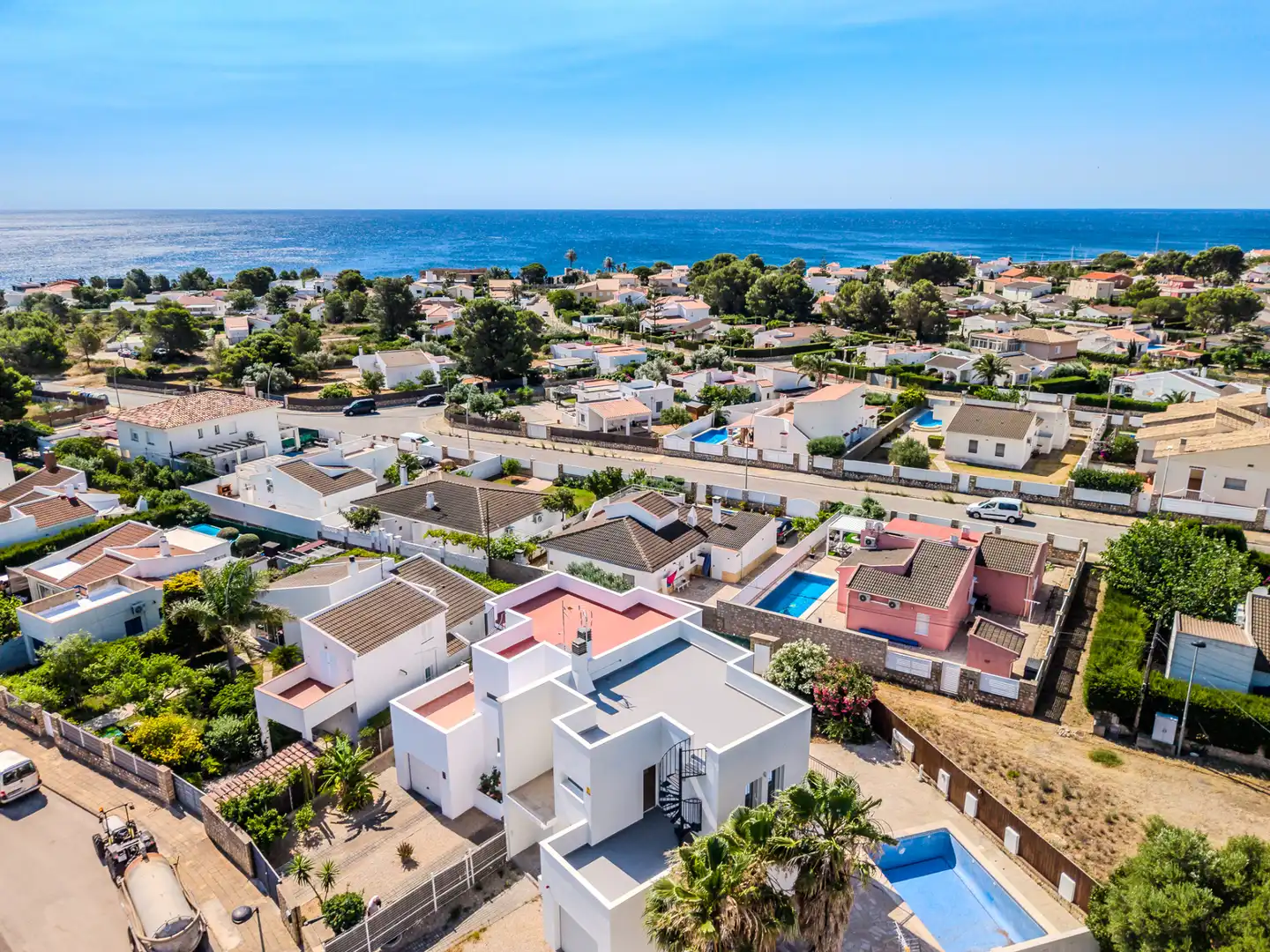 Vista exterior de Casa o chalet en venta en L'Ametlla de Mar  con Aire acondicionado, Calefacción y Jardín privado