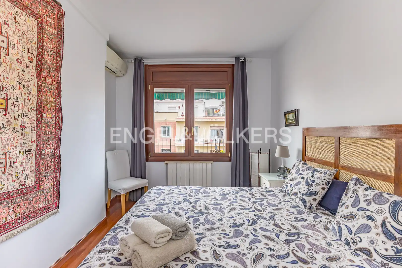 Bedroom of Flat for sale in Barcelona  with Air Conditioner, Heating and Parquet flooring