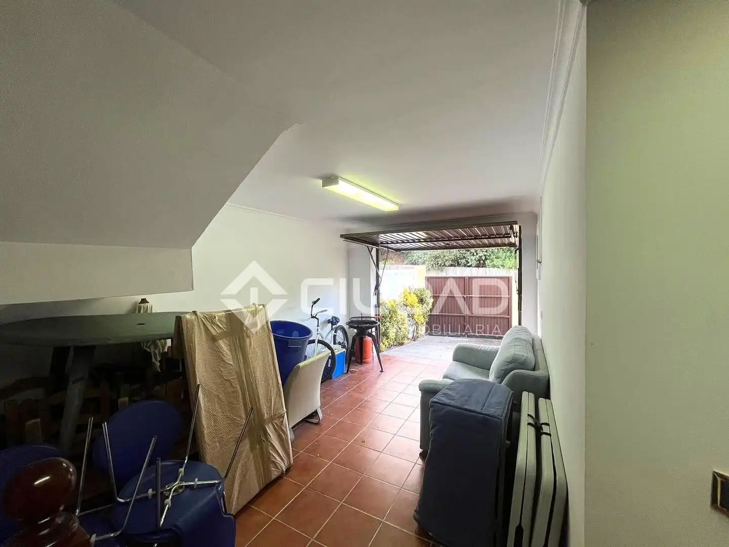 Jardín de Casa adosada en venta en Sanlúcar de Barrameda con Aire acondicionado, Jardín privado y Terraza
