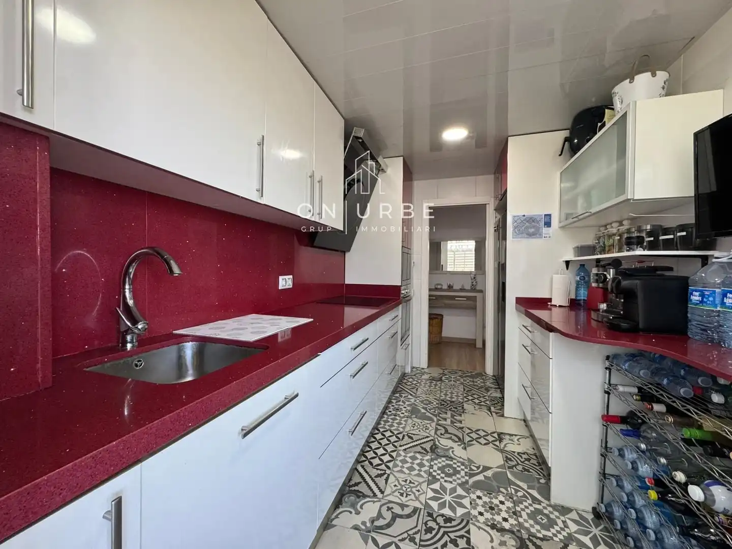 Cocina de Piso en venta en Badalona con Aire acondicionado y Terraza