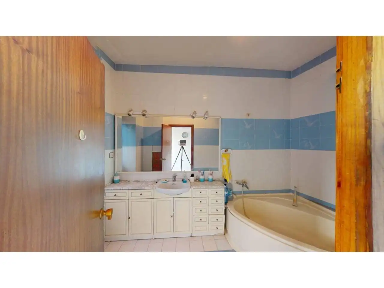 Bany de Casa o xalet en venda en Caravaca de la Cruz amb Aire condicionat, Jardí privat i Terrassa