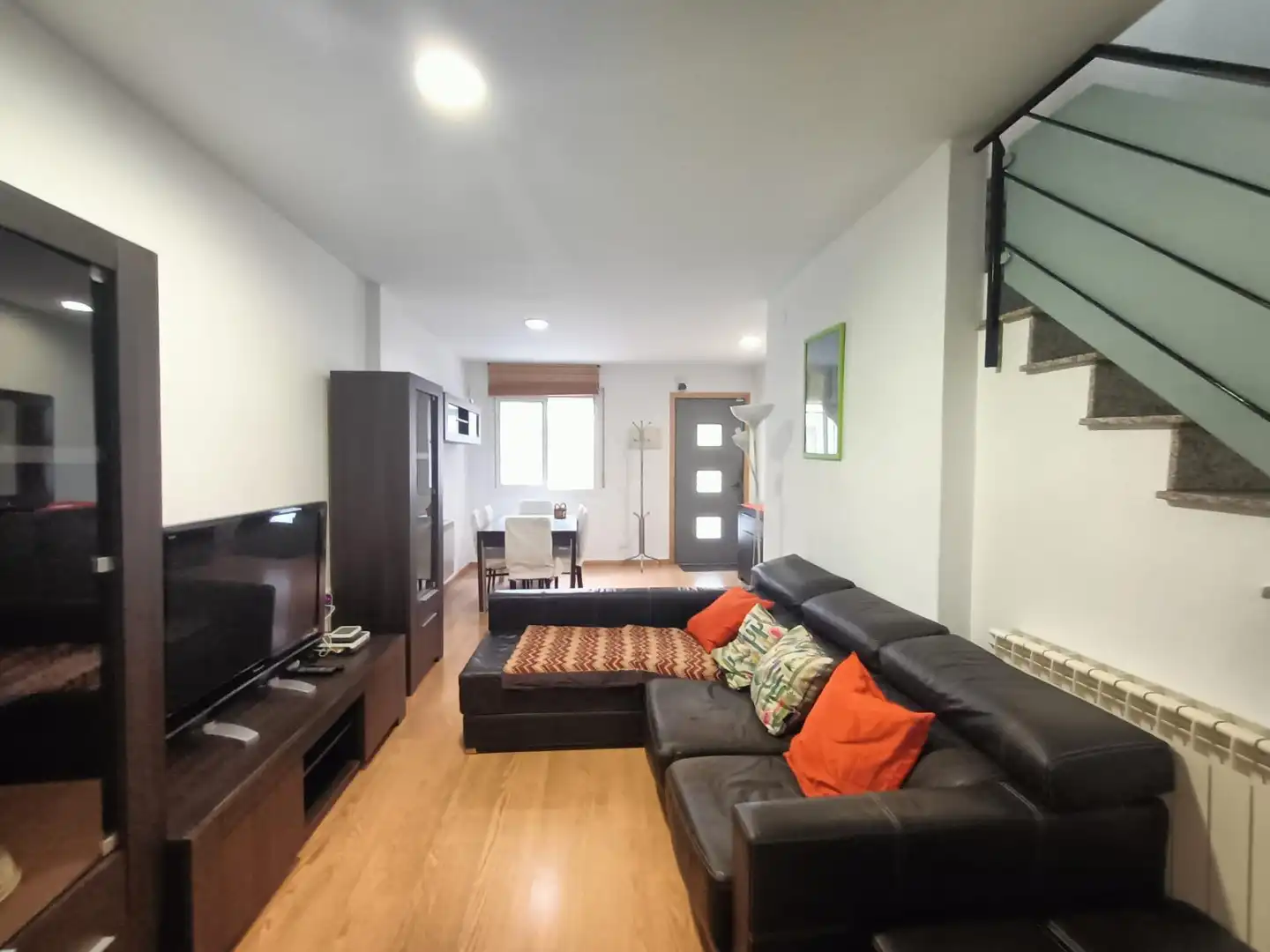 Wohnzimmer von Haus oder Chalet zum Verkauf in Badalona mit Klimaanlage, Heizung und Parkett