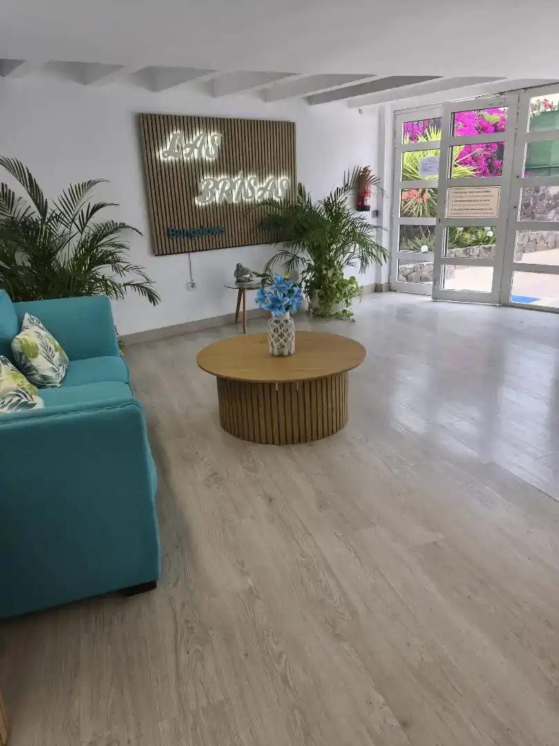 Wohnzimmer von Maisonette zur Miete in San Bartolomé de Tirajana mit Parkett, Möbliert und Waschmaschine