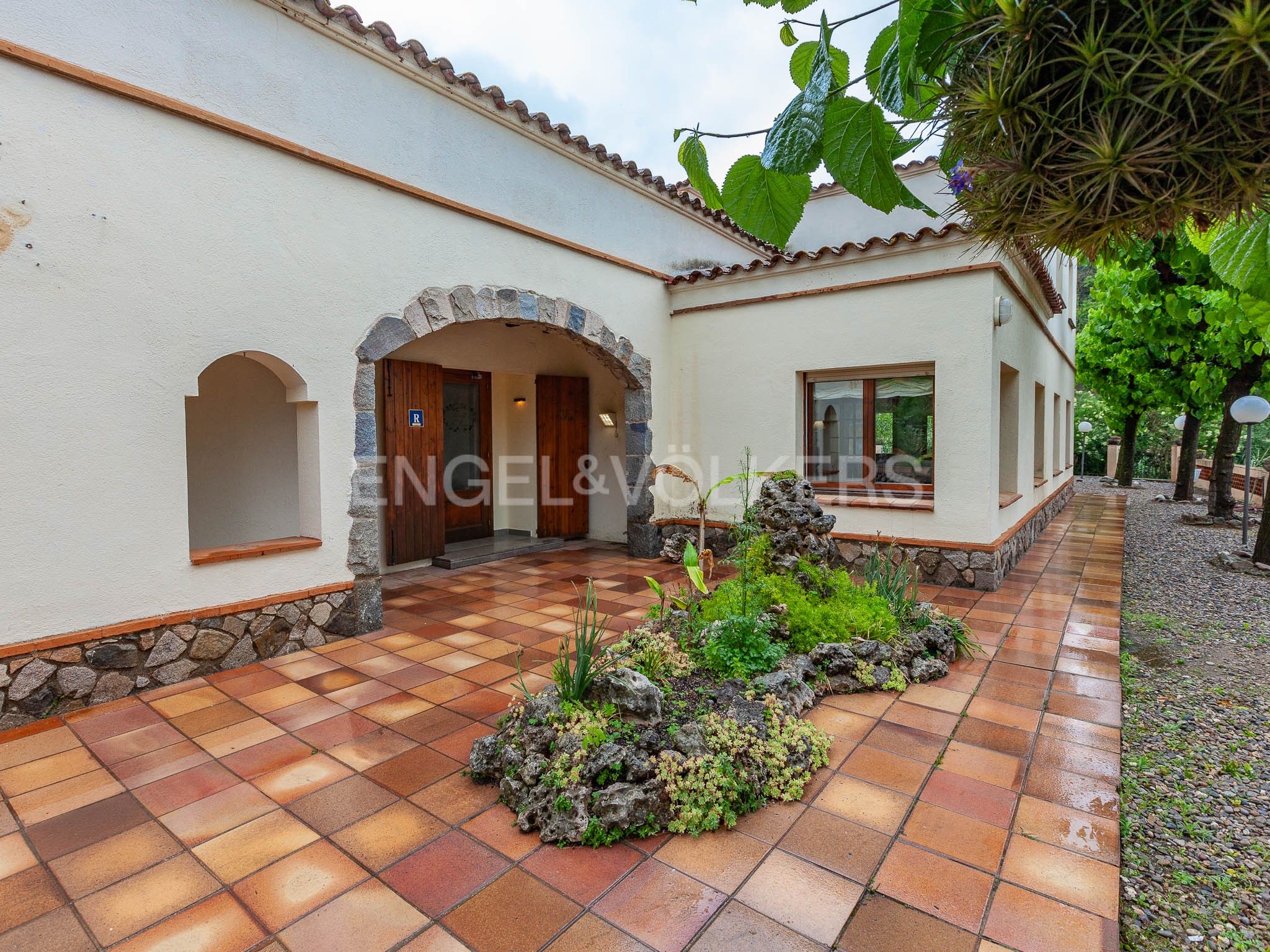 Vista exterior de Casa o xalet en venda en Campins amb Aire condicionat, Calefacció i Jardí privat