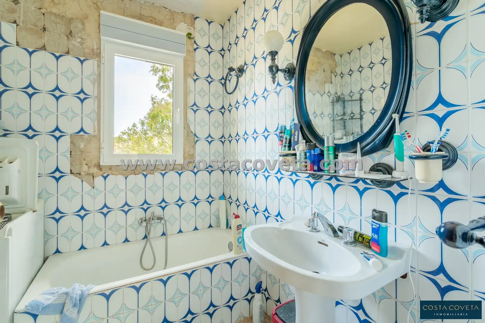 Badezimmer von Haus oder Chalet zum Verkauf in El Campello mit Klimaanlage, Privatgarten und Terrasse