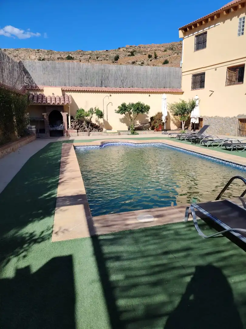 Piscina de Finca rústica en venda en Dalías amb Aire condicionat, Jardí privat i Terrassa