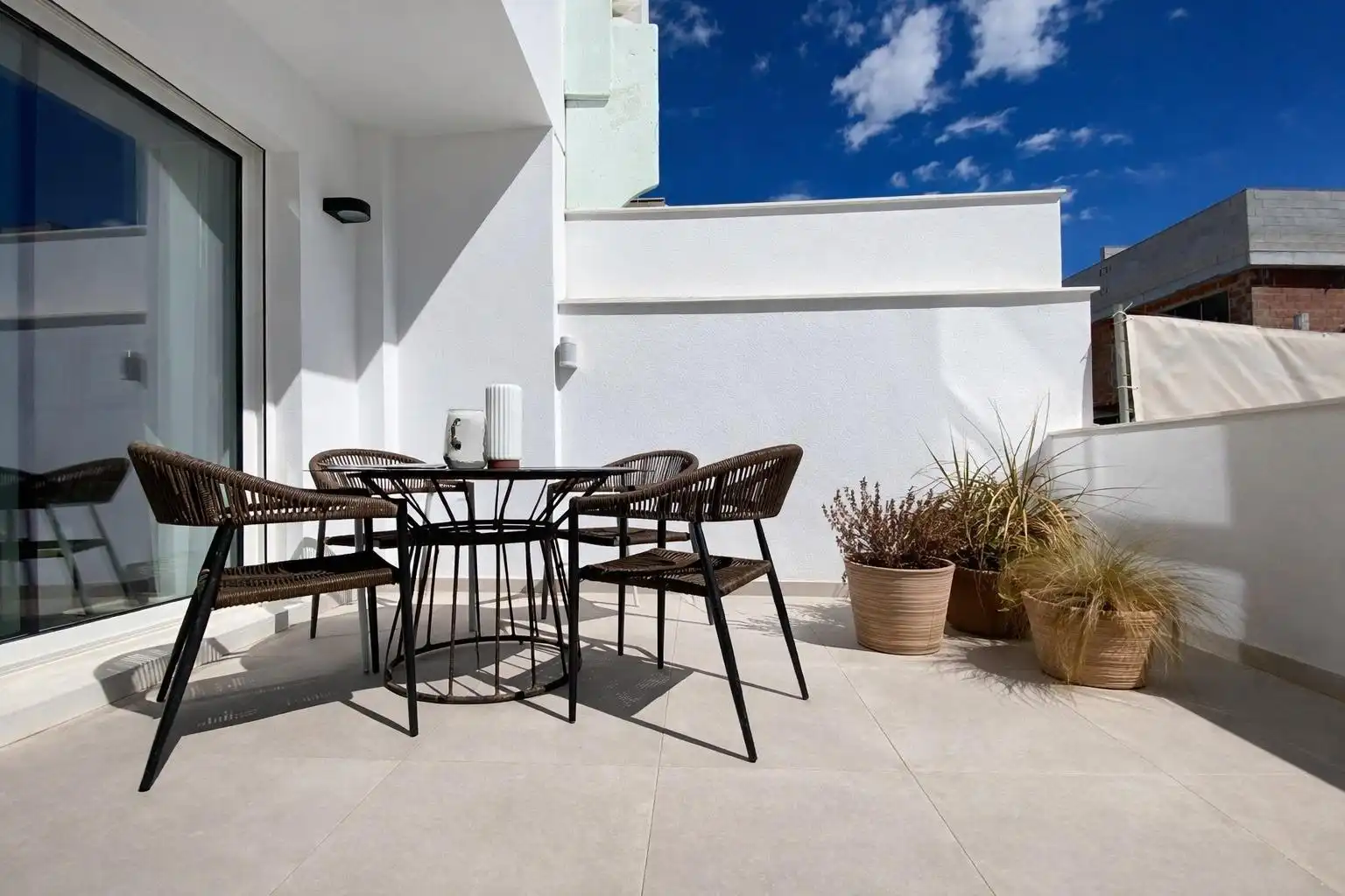 Terraza de Piso en venta en Pilar de la Horadada con Jardín privado, Terraza y Trastero
