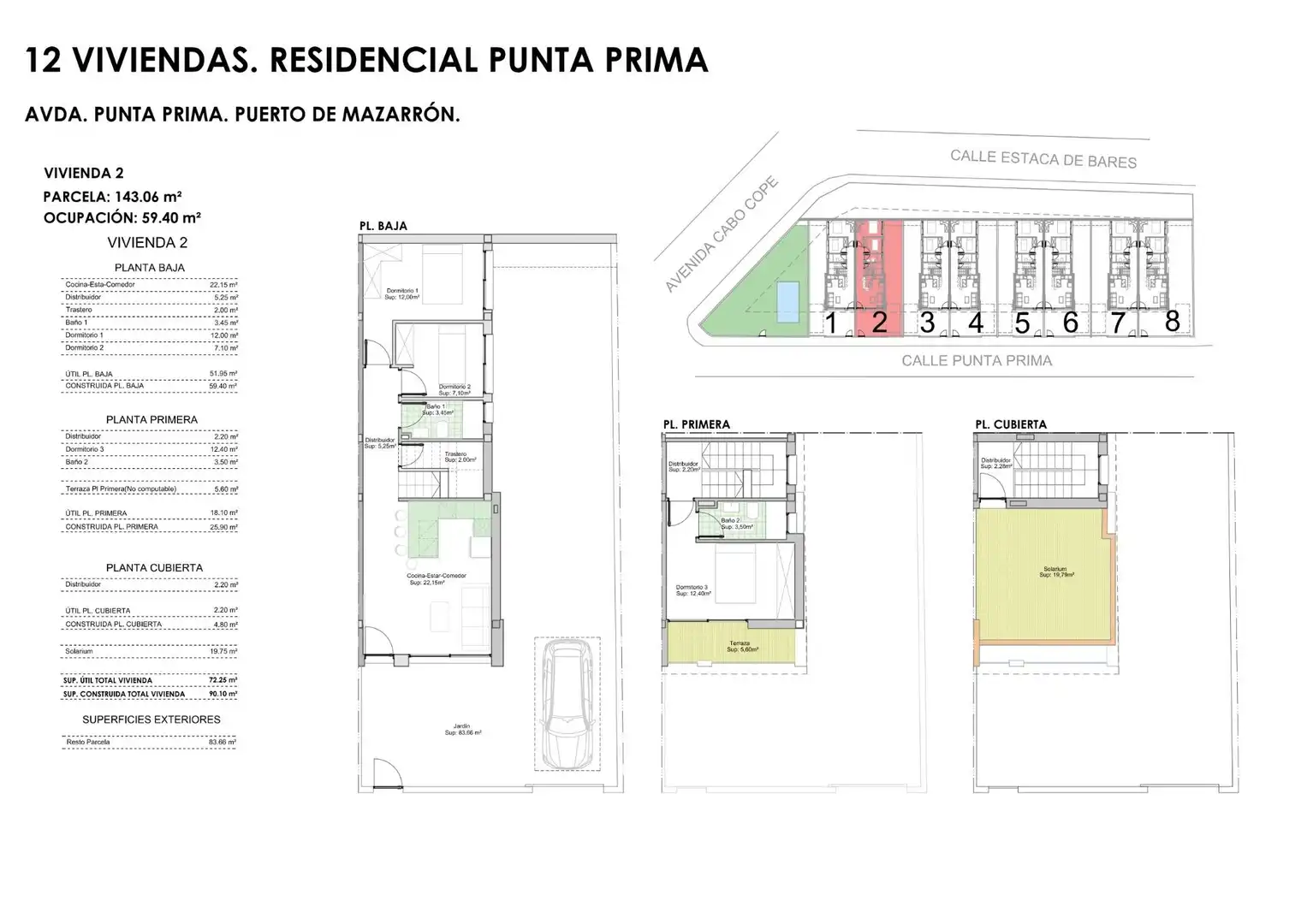 Habitatge amb piscina en venda a Calle de Punta Prima, imagen 14