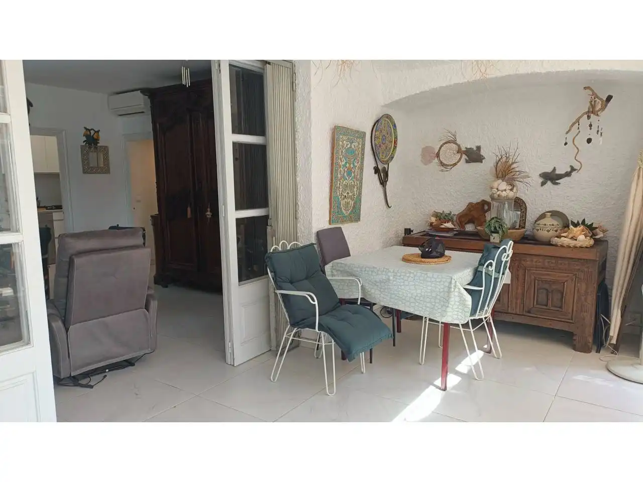 Comedor de Casa o chalet en venta en L'Escala con Aire acondicionado, Jardín privado y Terraza