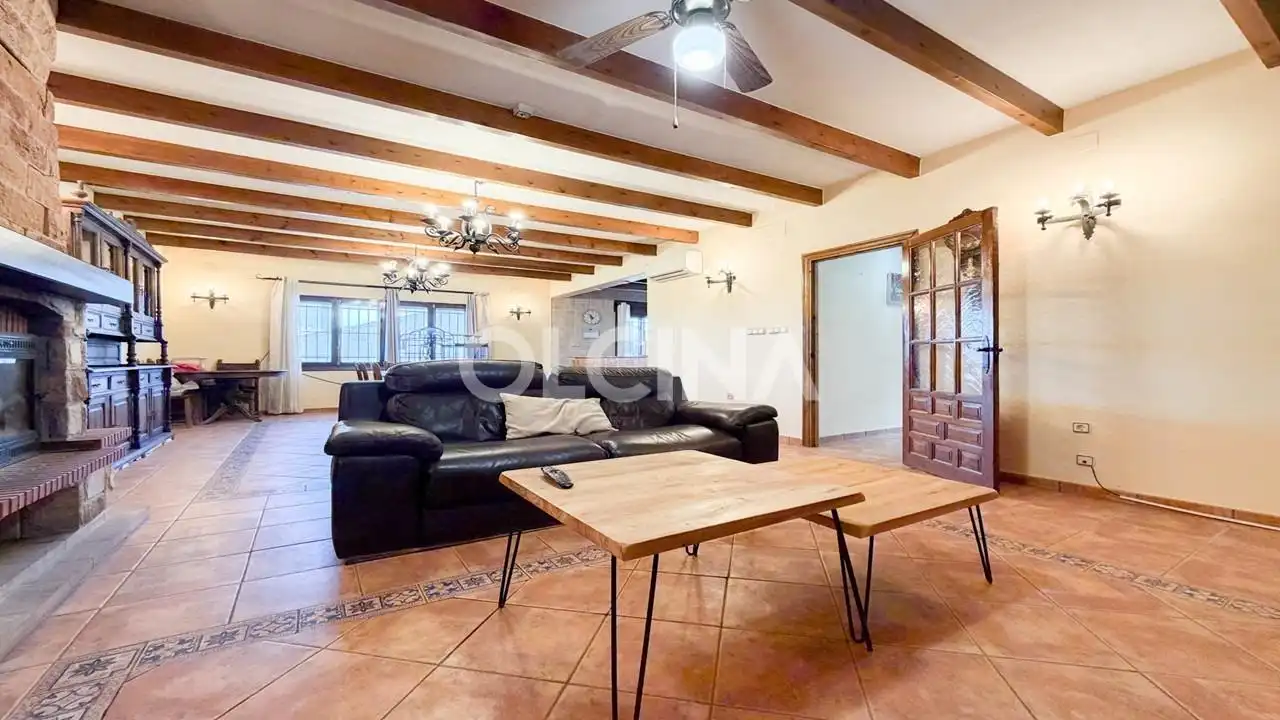 Sala de estar de Casa o chalet en venta en Campo de Mirra / El Camp de Mirra