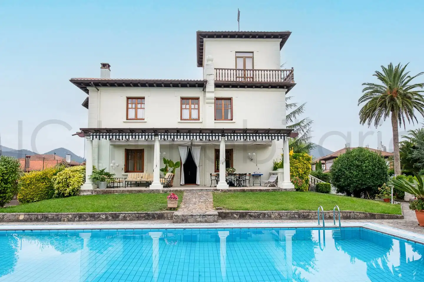 Exterior view of Houses for sale in Liendo  with Heating, Terrace and Swimming Pool