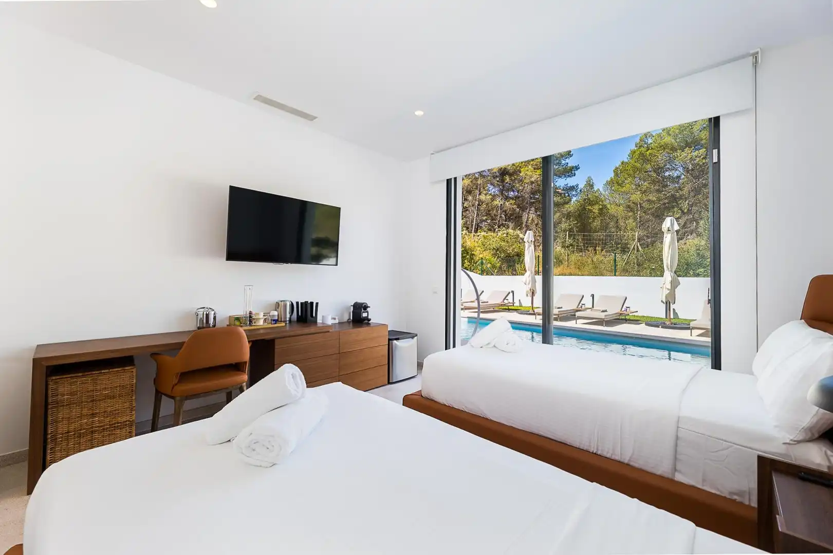 Dormitori de Casa o xalet en venda en  Palma de Mallorca amb Aire condicionat, Calefacció i Jardí privat