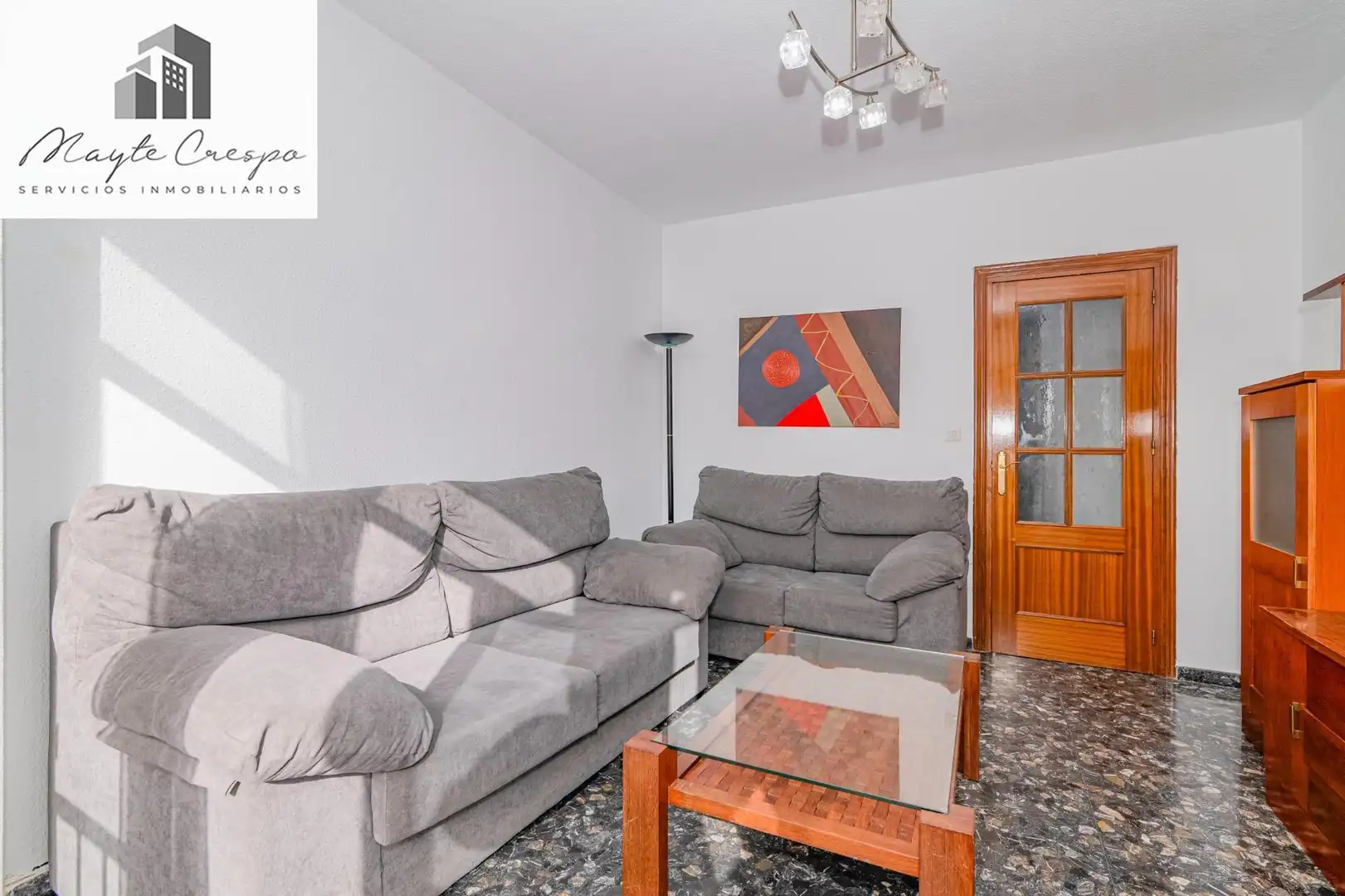 Living room of Flat for sale in Loja  with Furnished and Balcony