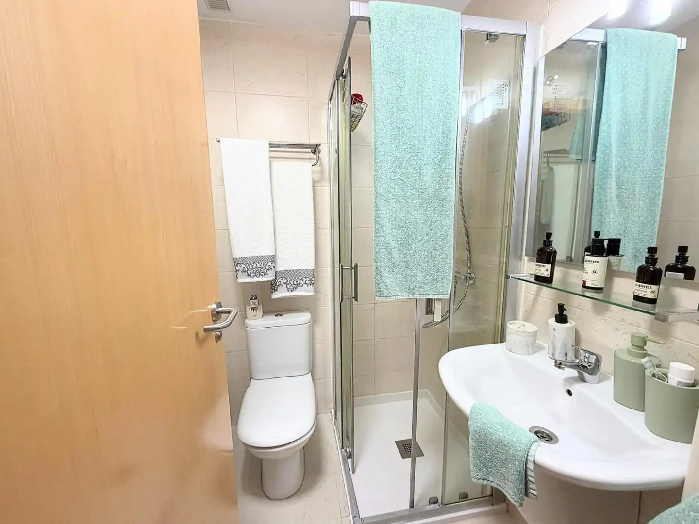 Baño de Casa adosada en venta en Astorga con Calefacción y Terraza
