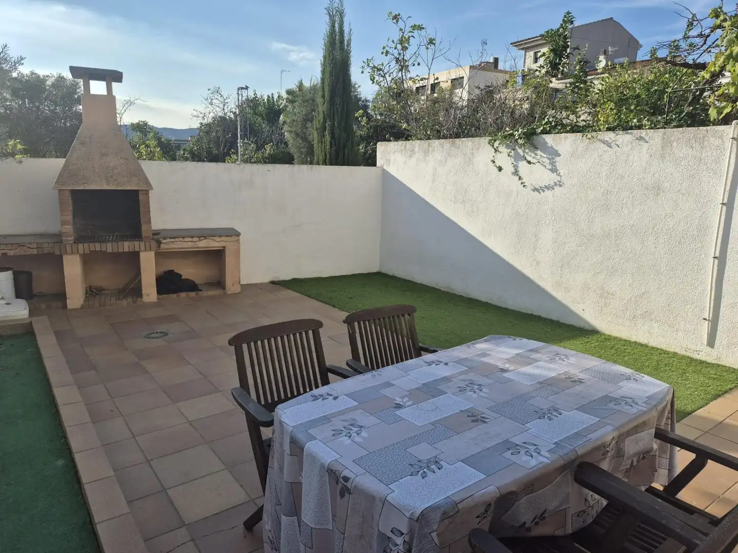 Terrasse von Einfamilien-Reihenhaus zum Verkauf in Palafolls, Barcelona