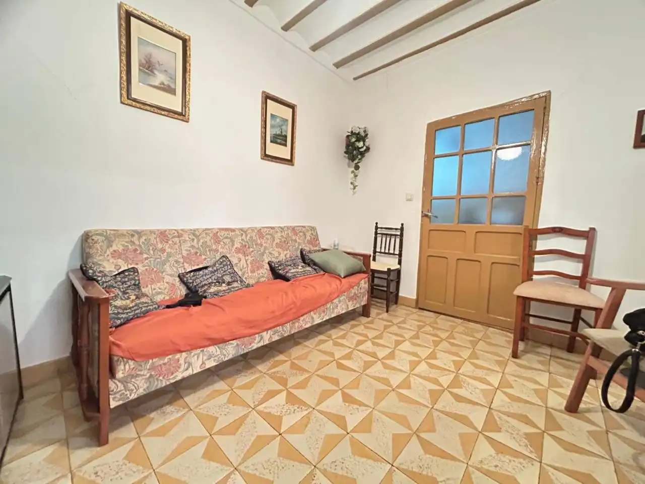 Living room of Houses for sale in Madridejos  with Heating, Private garden and Alarm