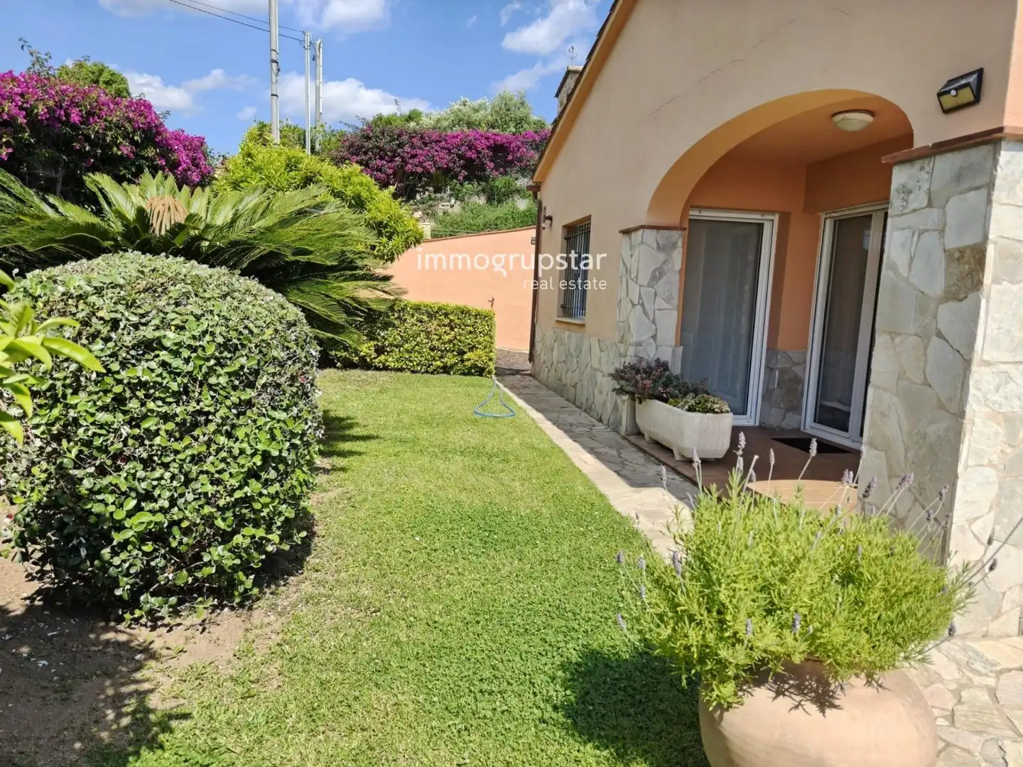 Jardí de Casa o xalet en venda en Calonge i Sant Antoni amb Calefacció, Piscina i Moblat
