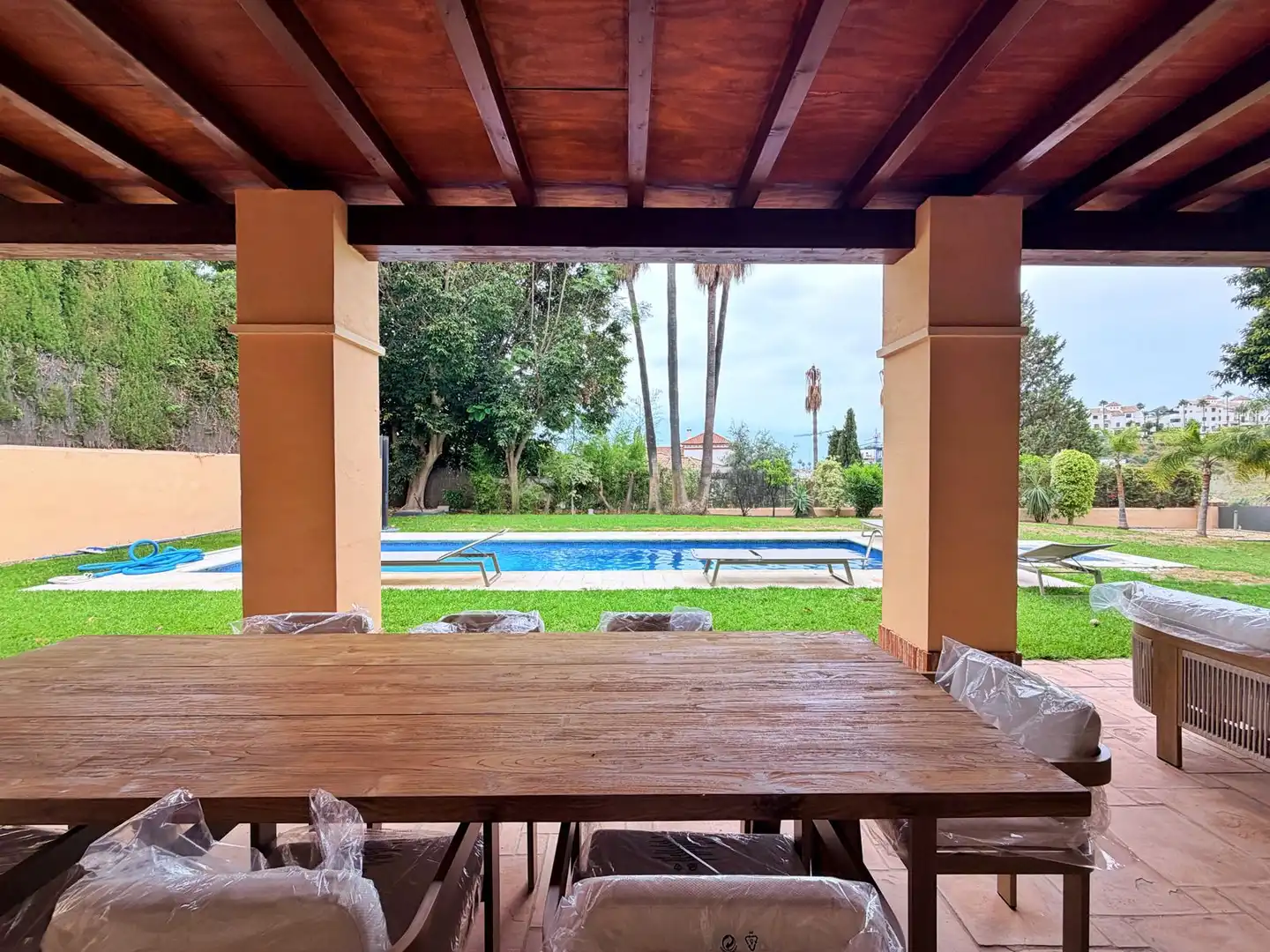 Terraza de Casa o chalet de alquiler en Benahavís con Aire acondicionado, Terraza y Trastero
