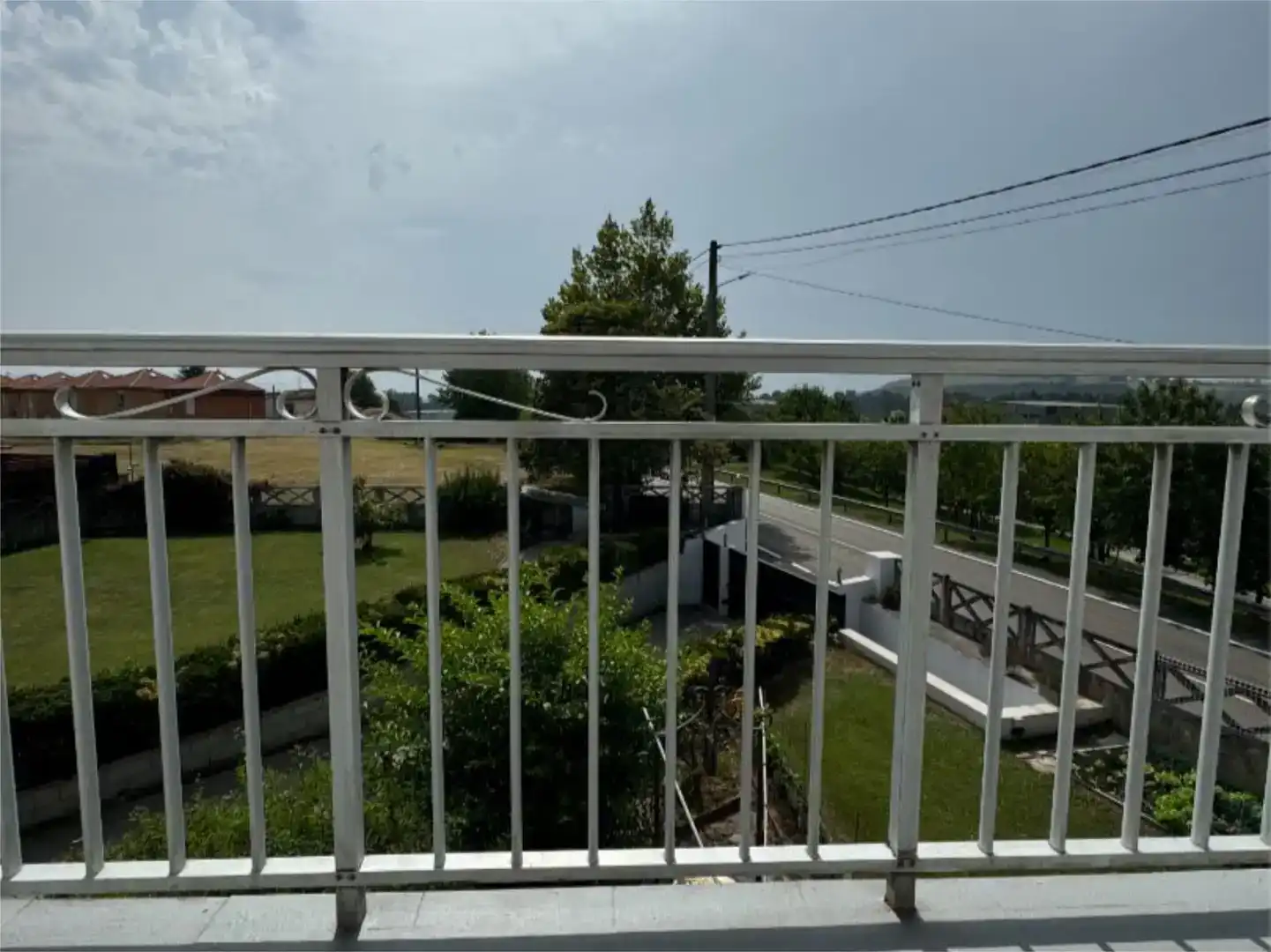 Balcony of Detached homes for rent in Polanco  with Private garden, Parquet flooring and Furnished
