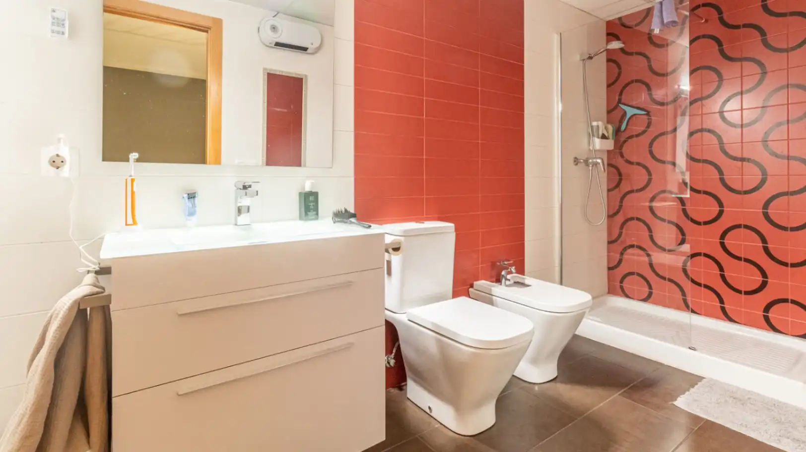 Baño de Casa o chalet en venta en Potries con Aire acondicionado, Calefacción y Terraza