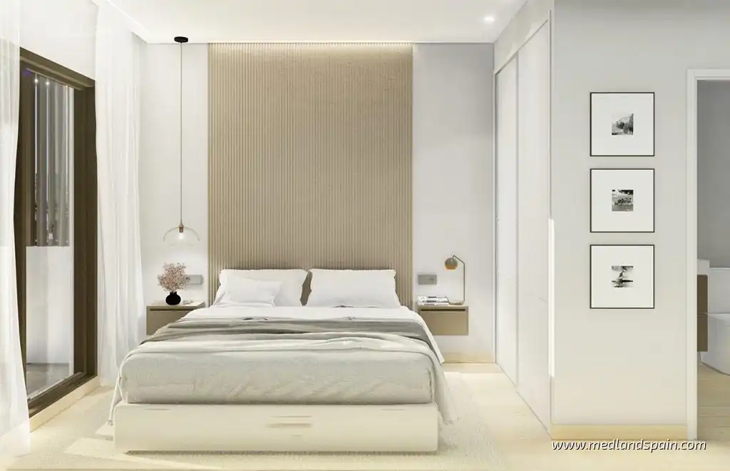 Habitación de Apartamento en venta en Pilar de la Horadada con Terraza y Piscina comunitaria