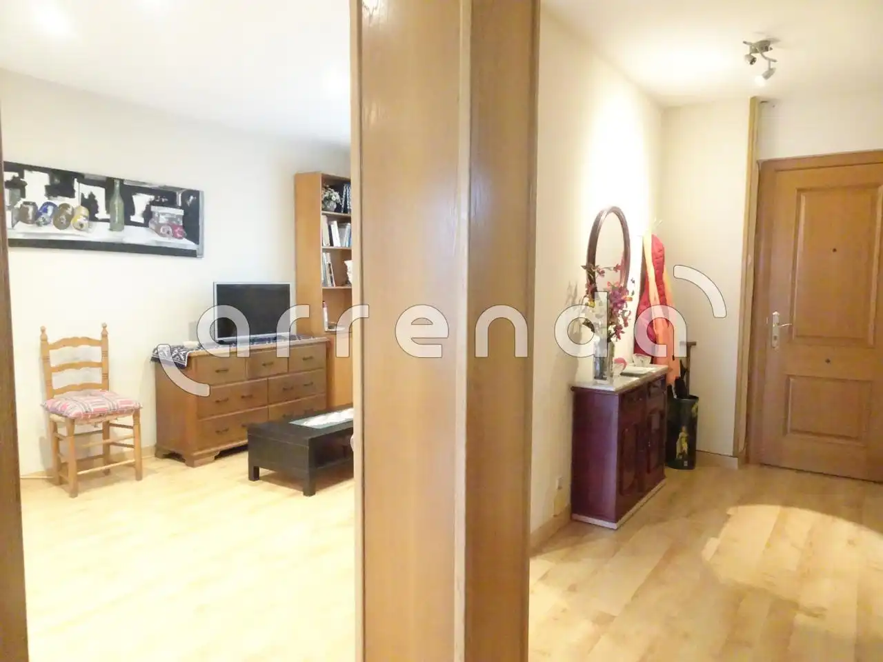 Schlafzimmer von Wohnung zur Miete in Santander mit Heizung, Terrasse und Möbliert