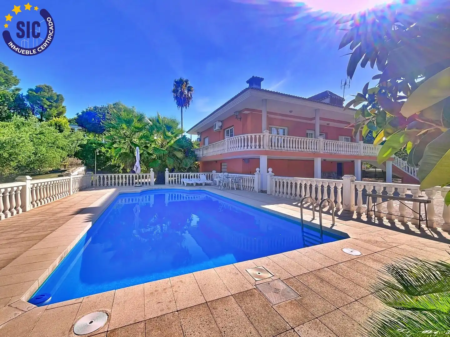 Piscina de Casa o xalet en venda en Xàtiva amb Aire condicionat, Calefacció i Jardí privat