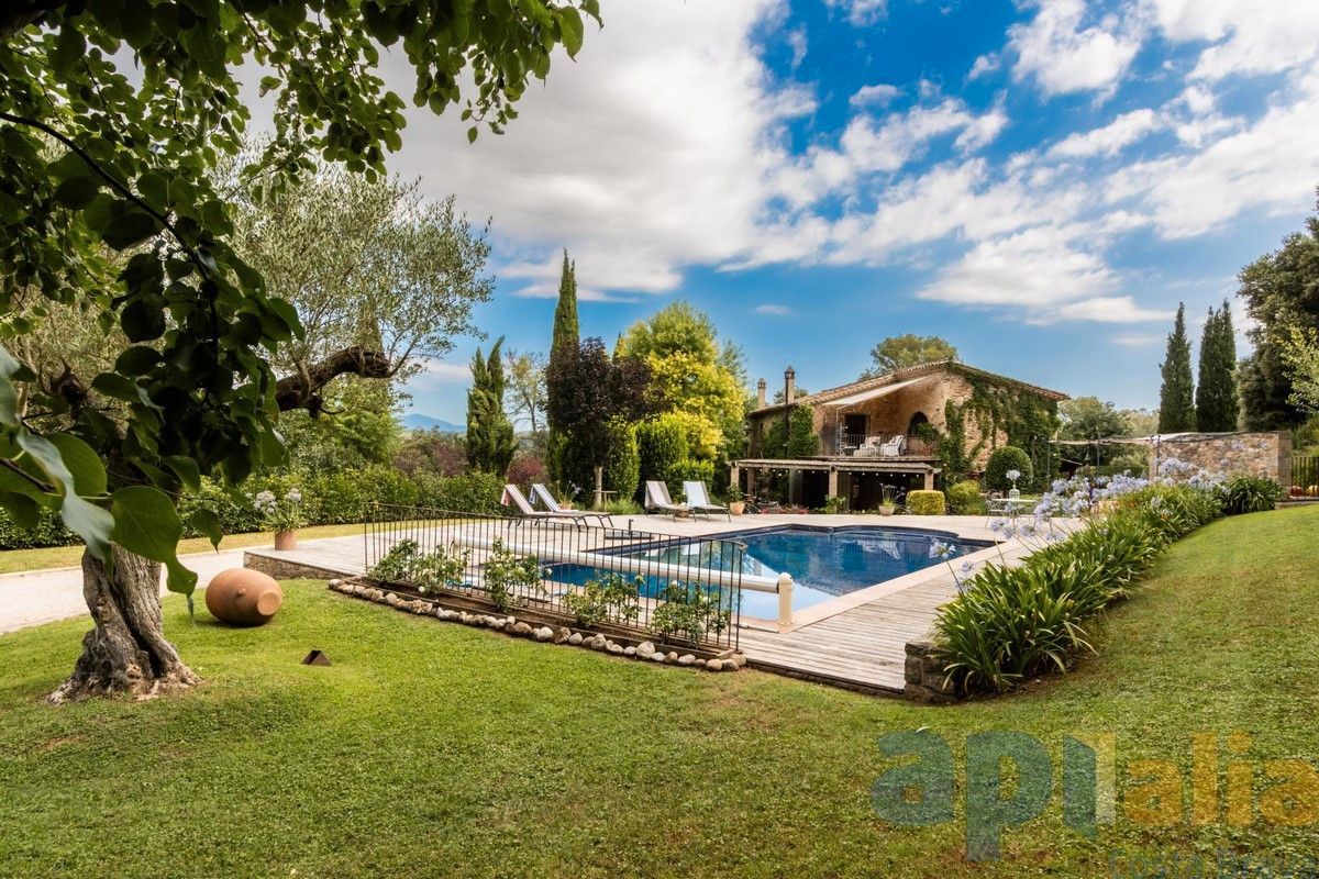 Garden of Country house for sale in Esponellà  with Heating, Private garden and Terrace
