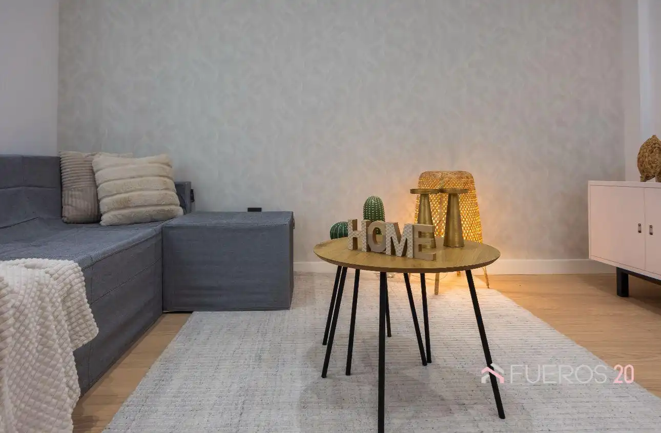 Sala de estar de Piso en venta en Getxo  con Calefacción y Amueblado