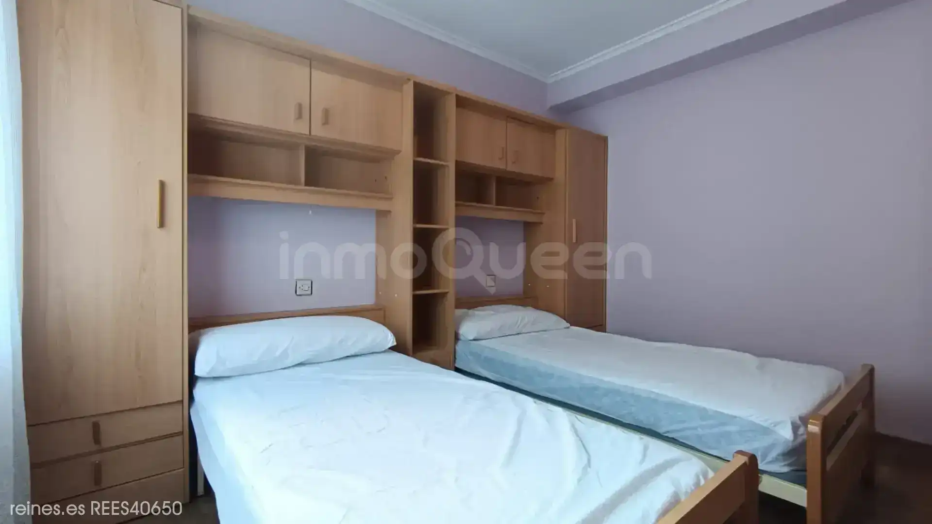 Schlafzimmer von Wohnung zur Miete in Oviedo  mit Möbliert