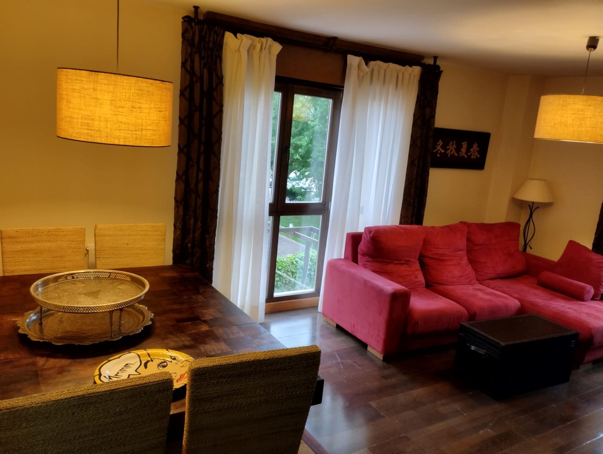 Sala de estar de Apartamento en venta en Sojuela con Calefacción, Parquet y Trastero