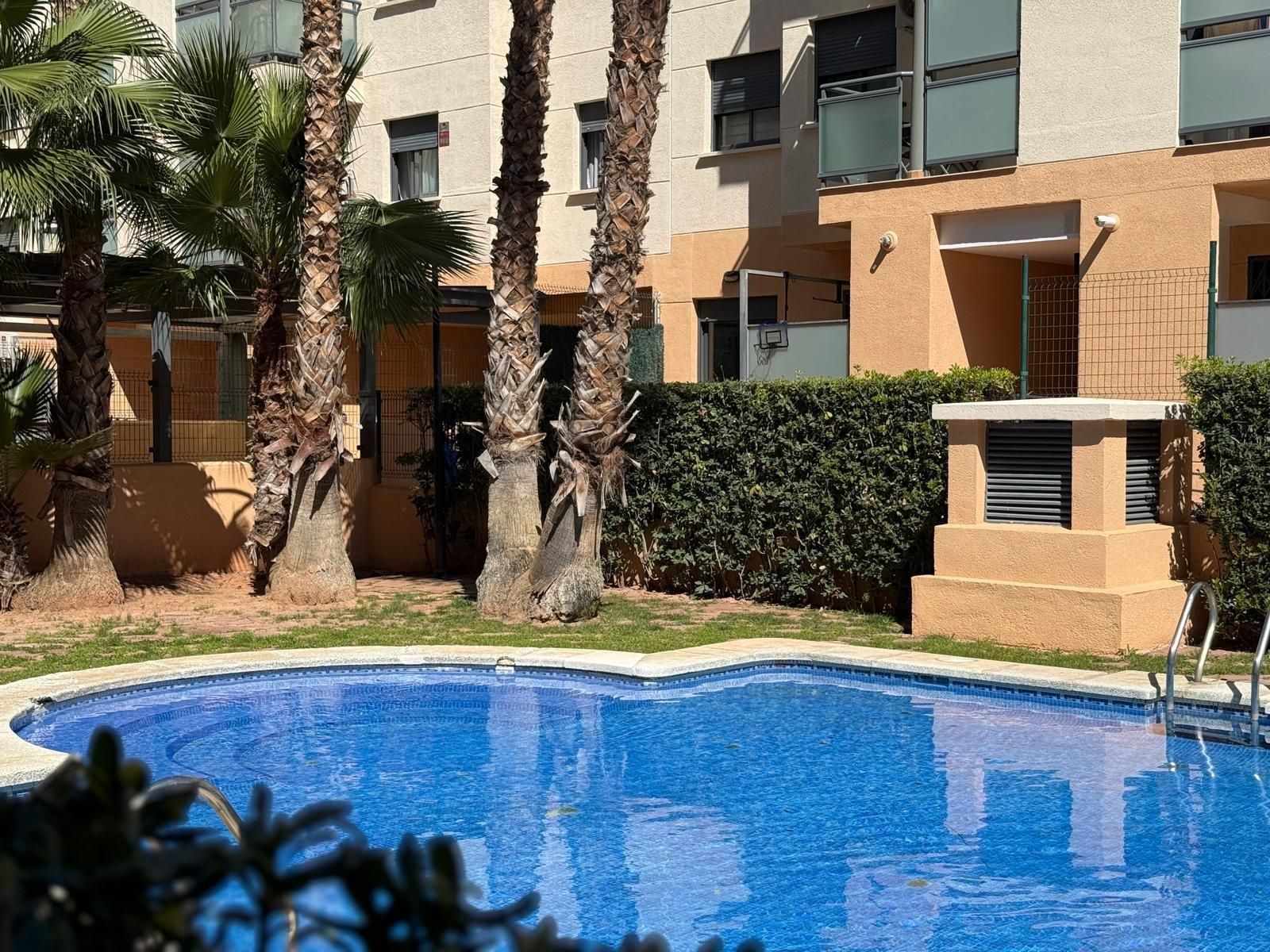 Swimming pool of Flat to rent in El Puig de Santa Maria