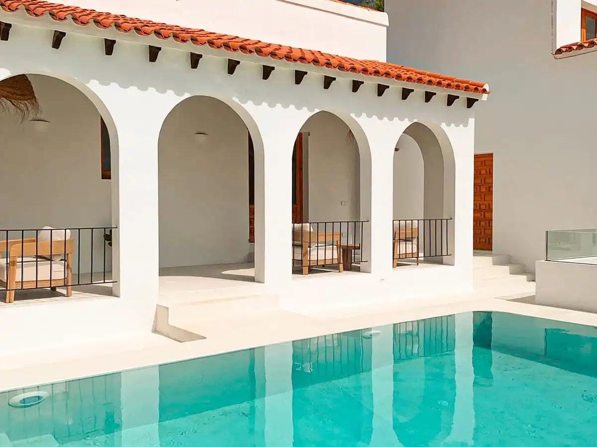 Piscina de Casa o chalet en venta en Altea con Aire acondicionado, Calefacción y Terraza