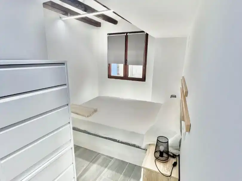 Schlafzimmer von Wohnung zur Miete in Sant Mateu mit Klimaanlage, Möbliert und Balkon