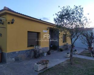 Exterior view of House or chalet to rent in El Pont de Vilomara i Rocafort  with Heating, Private garden and Swimming Pool