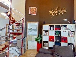 Living room of Single-family semi-detached for sale in Vigo   with Heating, Private garden and Parquet flooring