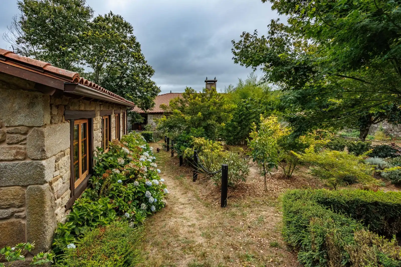 Jardí de Finca rústica en venda en Chantada amb Aire condicionat, Calefacció i Jardí privat