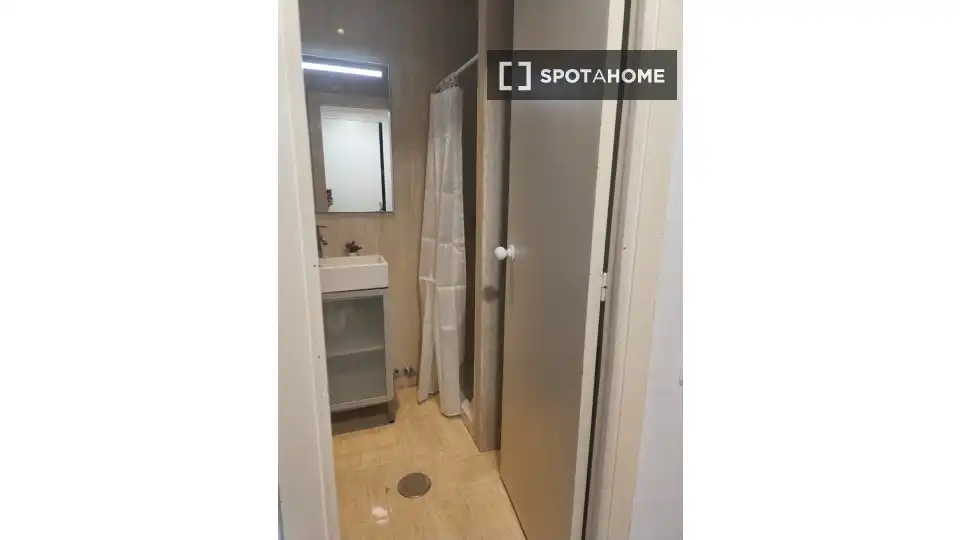 Bathroom of Study for share in Sevilla  with Air Conditioner, Terrace and Furnished
