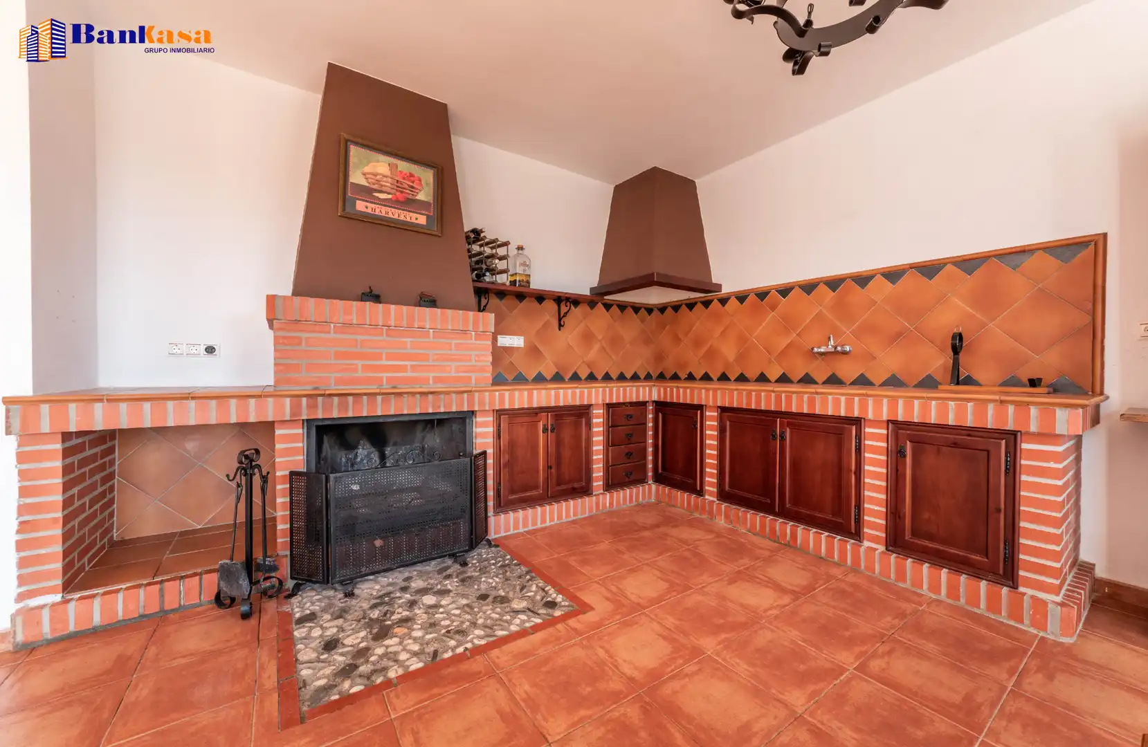 Cocina de Casa o chalet en venta en Casabermeja con Jardín privado, Piscina y Amueblado