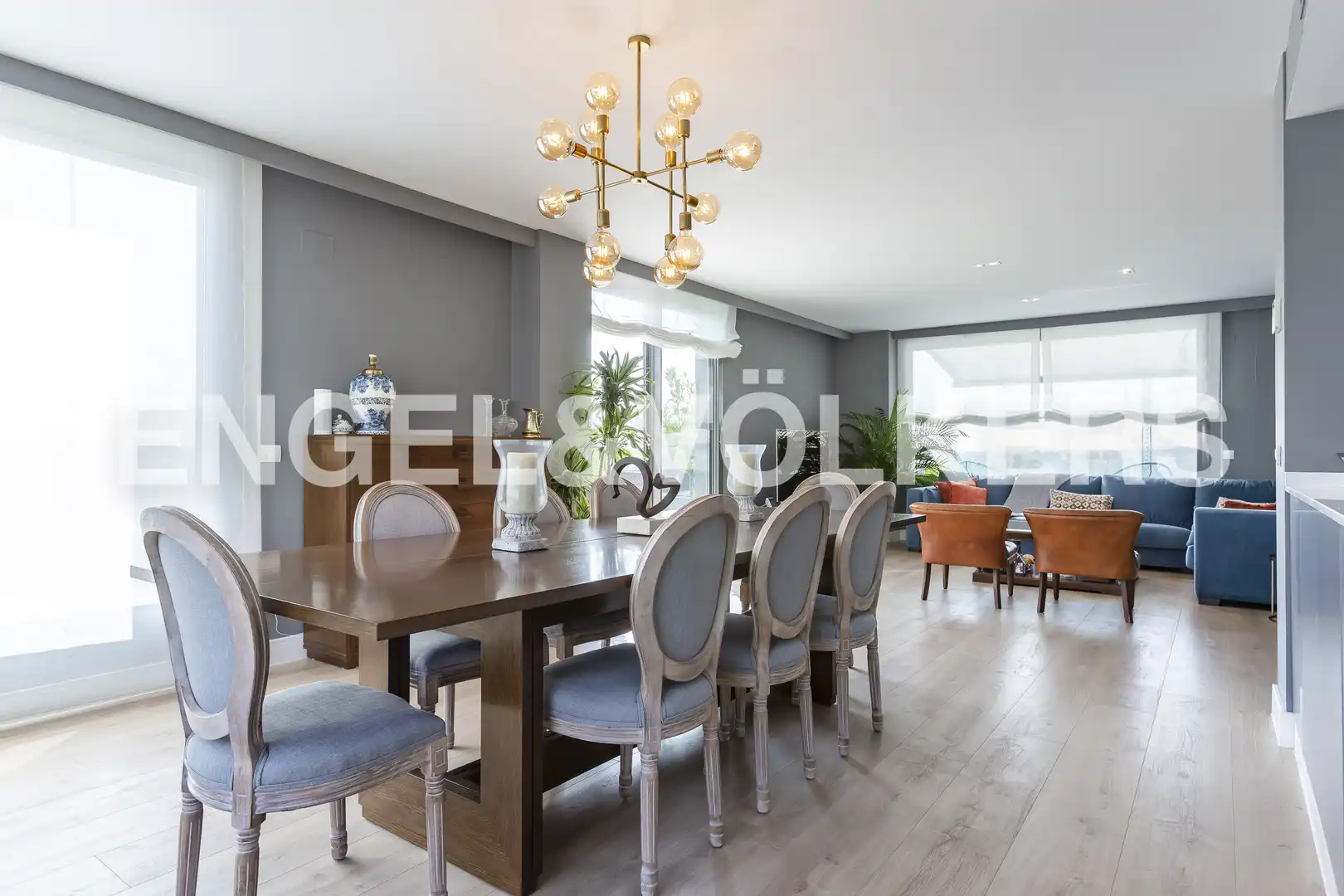 Comedor de Ático de alquiler en Madrid con Aire acondicionado, Calefacción y Terraza