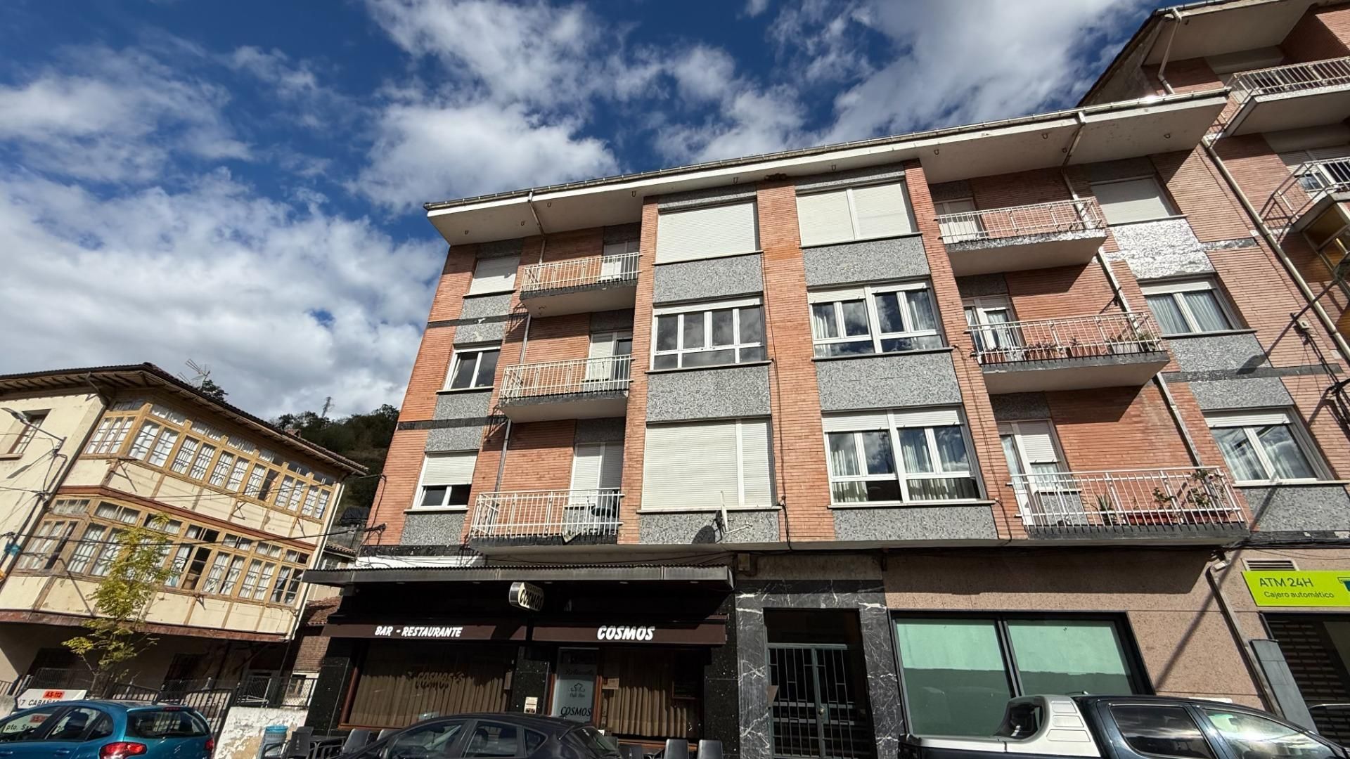 Exterior view of Flat for sale in Aller  with Terrace